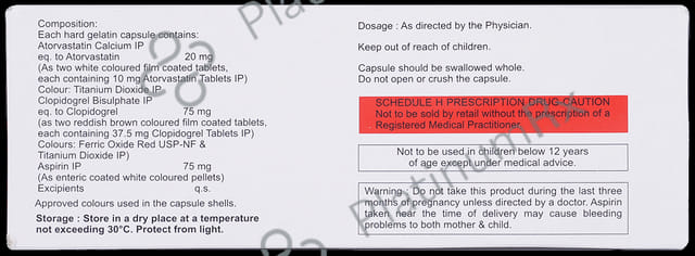 Lipikind Plus 20/75/75mg Capsule 15s