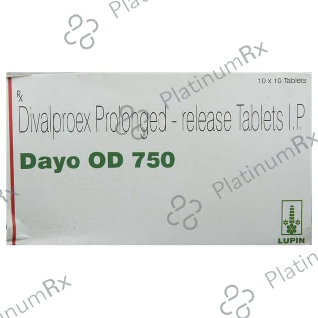 Dayo OD 750mg Tablet PR 10s