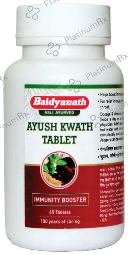 Baidyanath (Nagpur) Ayush Kwath Tablet