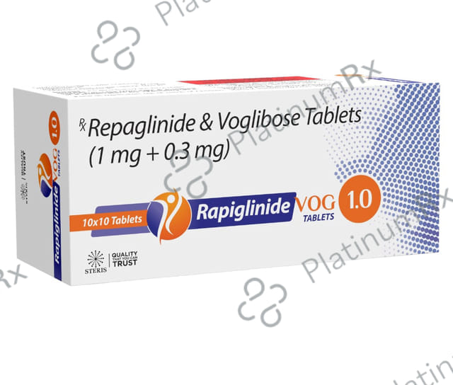 Rapiglinide Vog 1/0.3mg Tablet 15s