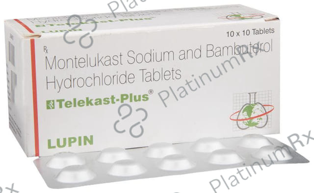 Telekast Plus 10/10mg Tablet 10s