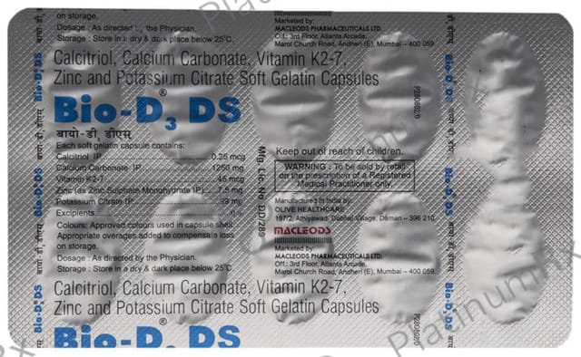 Bio D3 DS Capsule 10s