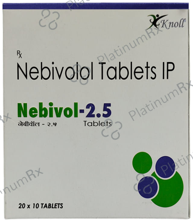 Nebivol 2.5mg Tablet 10s