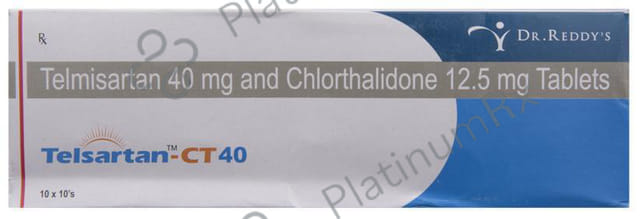 Telsartan CT 12.5/40mg Tablet 10s