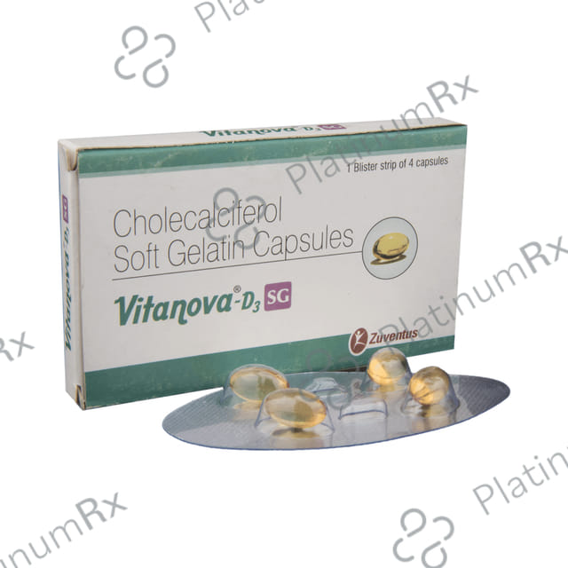Vitanova D3 SG Capsule 4s