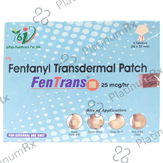 Fentrans 25mcg Transdermal Patch