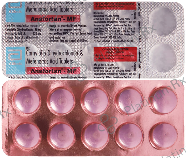 Anafortan MF 50/250mg Tablet 10s