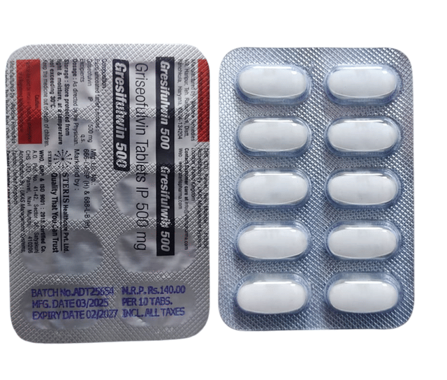 Gresifulwin 500mg Tablet 10s