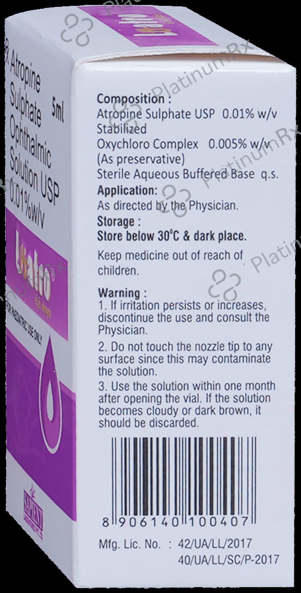 Loatro 0.01% Eye Drop 5ml