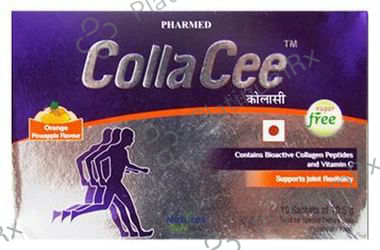 Collacee Sachet Orange Pineapple Sugar Free 10.5gm