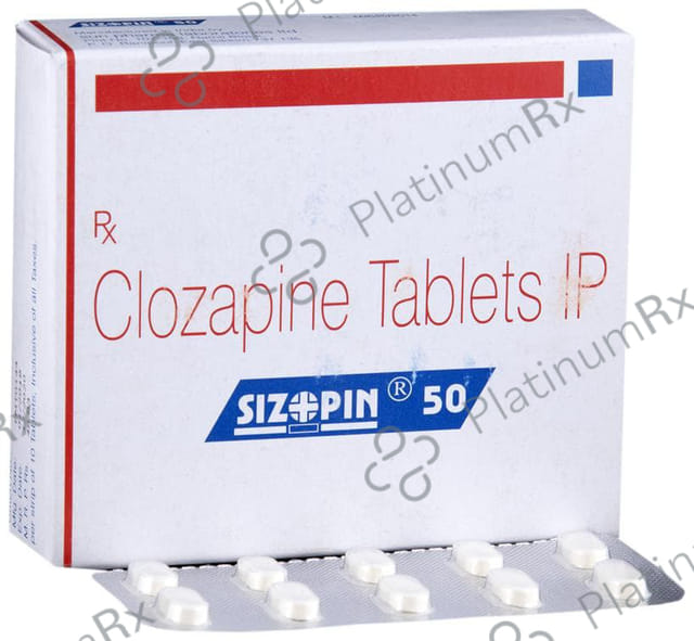 Sizopin 50mg Tablet 10s