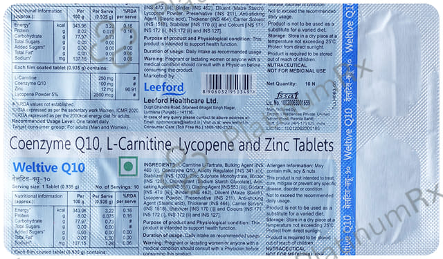 Weltive-Q 10 Tablet