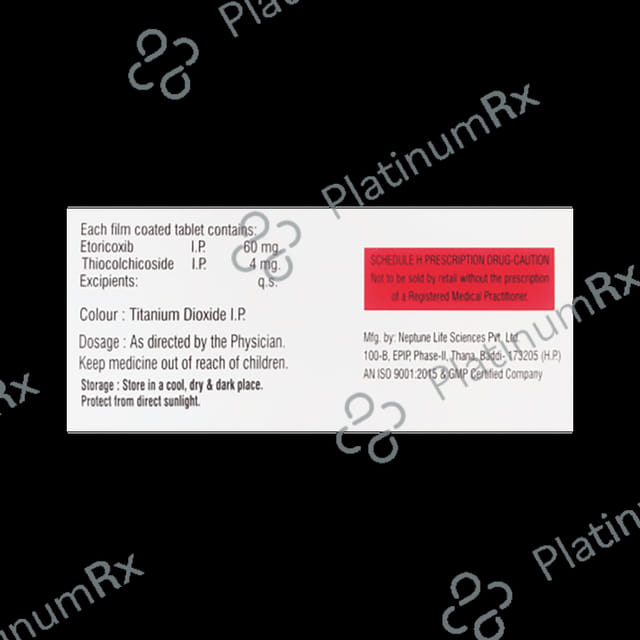 Xetomed 60/4mg Tablet MR 10s