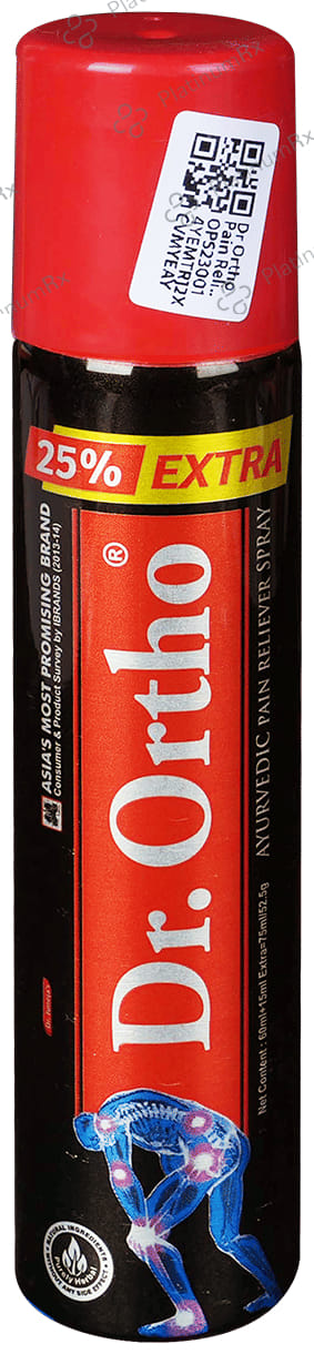 Dr Ortho Pain Relief Spray 75ml