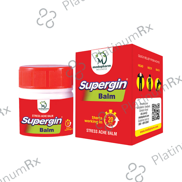 Medopharm Wellness Supergin Pain Relief Balm 12gm