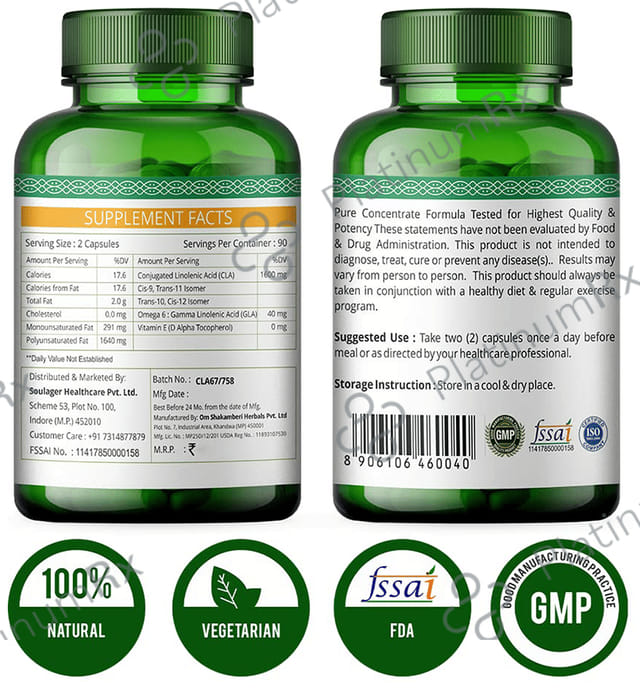 Simply Herbal CLA 1000 Capsule