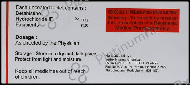 Neurohist 24mg Tablet 10s