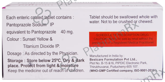 Pillpan 40 Tablet