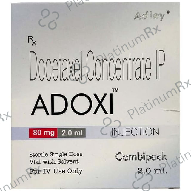 Adoxi 80mg Injection Combipack 2ml
