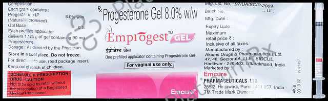 Emprogest 8% Vaginal Gel 1gm