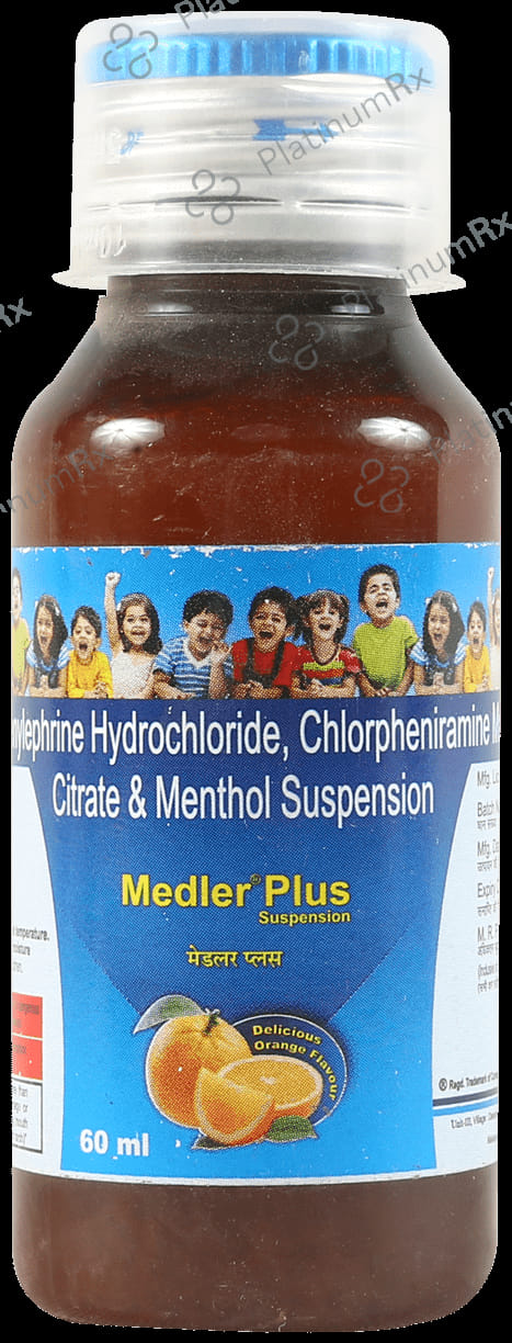Medler Plus Orange 1/125/25mg Oral Suspension 60ml