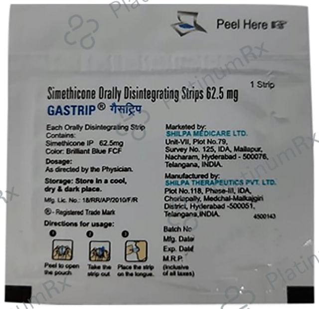 Gastrip Orally Disintegrating Strip