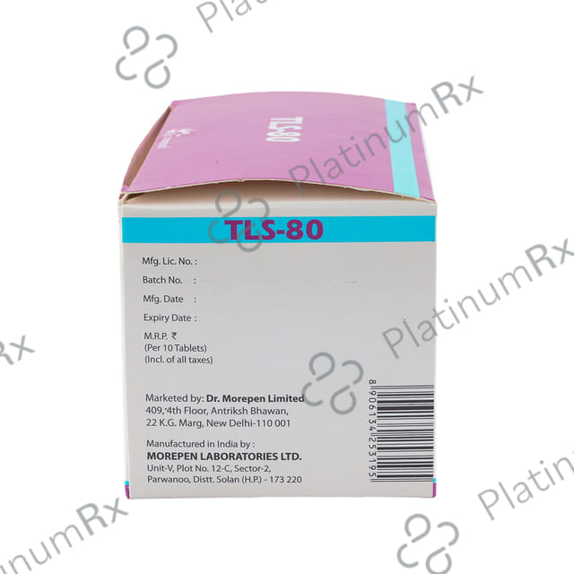 TLS 80mg Tablet 10s