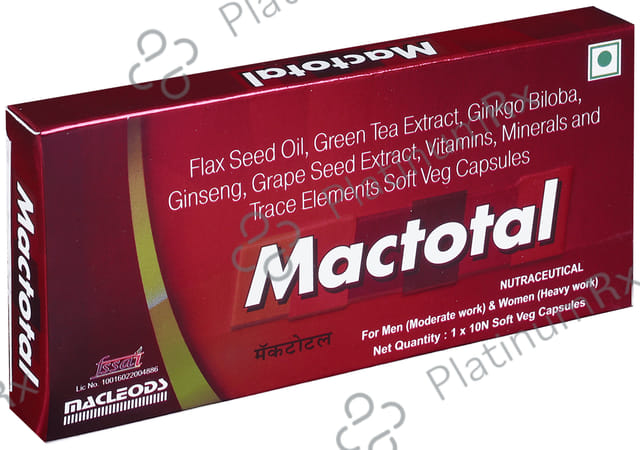 Mactotal Capsule 10s