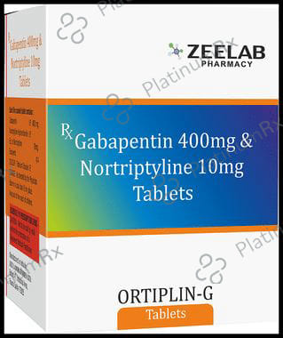 Ortiplin G 400mg/10mg Tablet