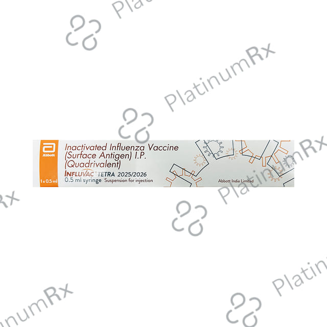 Influvac Tetra 2025/2026 Vaccine 0.5ml