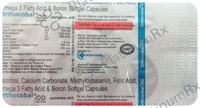 Orthocobal-OD Softgel Capsule