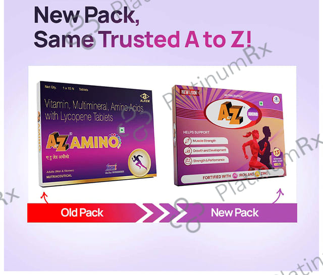 A to Z Amino Tablet 15s