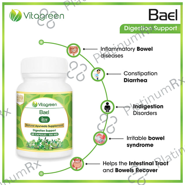 Vitagreen Bael 500mg Capsule