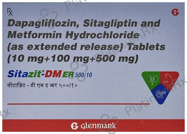 Sitazit DM 500mg Tablet 10s