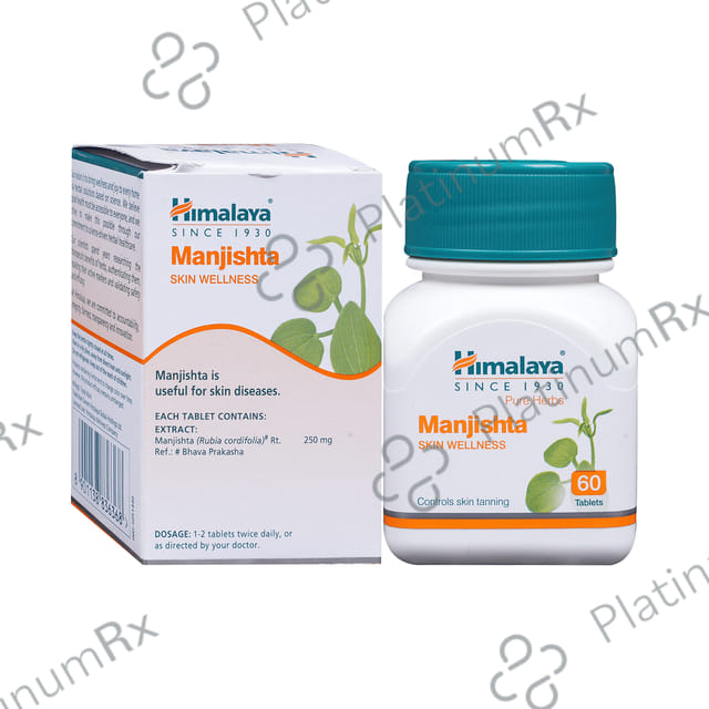 Himalaya Wellness Pure Herbs Manjishtha Tablet 60s