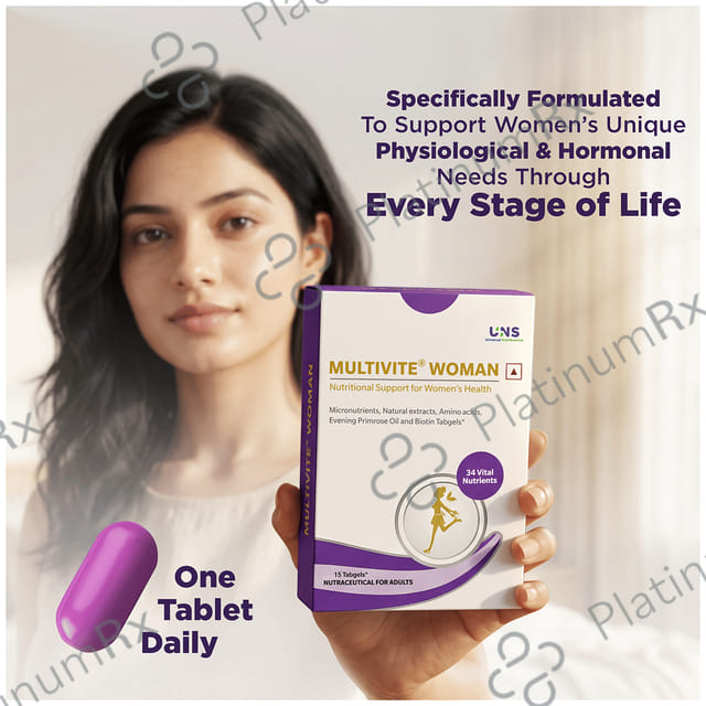 Multivite Woman Nutritional Support For Women's Health 15s