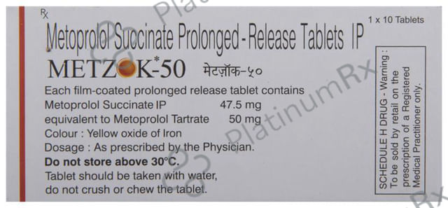 Metzok 50mg Tablet PR 10s