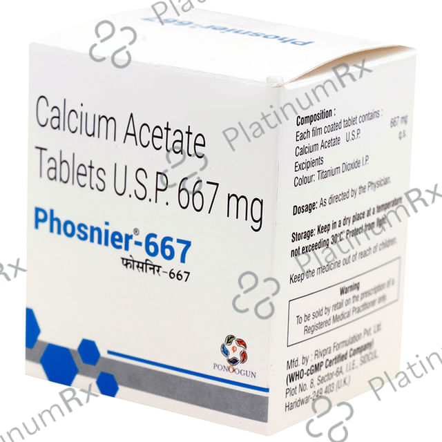 Phosnier 667mg Tablet 10s