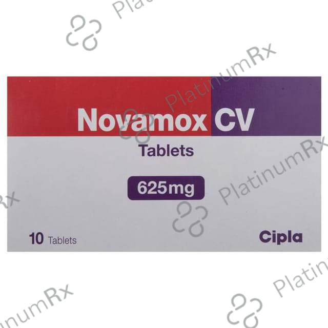 Novamox CV 625mg Tablet 10s