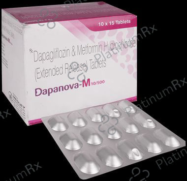Dapanova M 10/500mg Tablet 15s