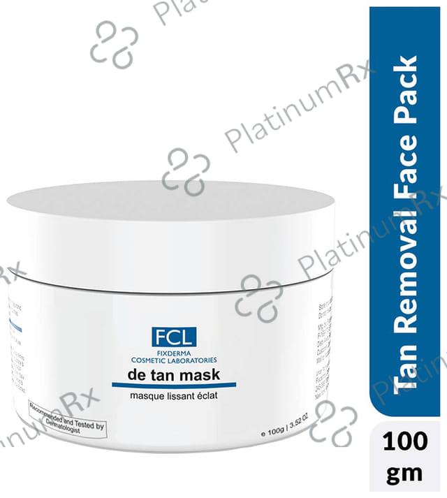 Fixderma Cosmetic Laboratories De Tan Mask