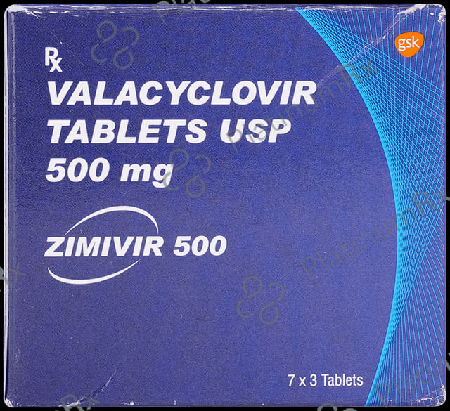 Zimivir 500mg Tablet 3s