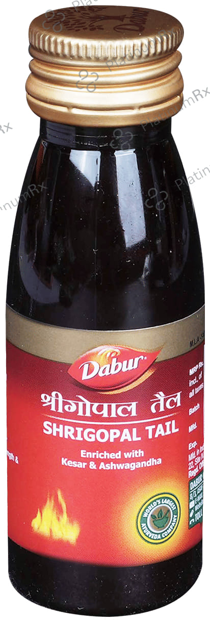 Dabur Shrigopal Tail - For Strength & Stamina 50 ml