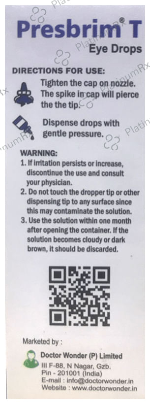 Presbrim T Eye Drop