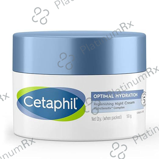 Cetaphil Optimal Hydration Replenishing Night Cream 50gm