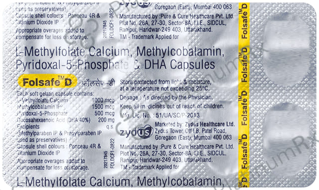 Folsafe D Capsule 10s