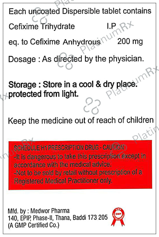 Gifix 200mg Tablet DT 10s