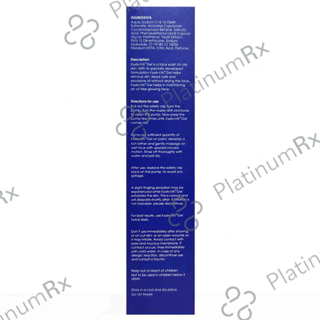 Fash OS Gel Face Wash 100ml