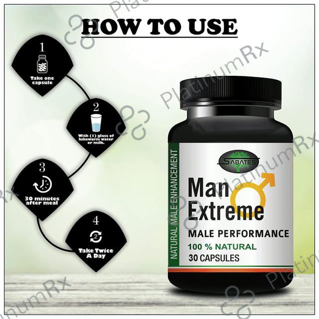 Sabates Man Extreme Male Performance Capsule