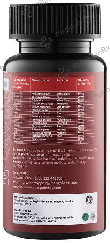 MangoHerbs Liver Pro Tablet